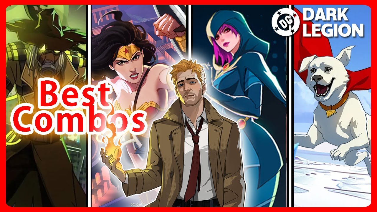 DC: Dark Legion — лучшие командные комбинации, которые вы должны попробовать!