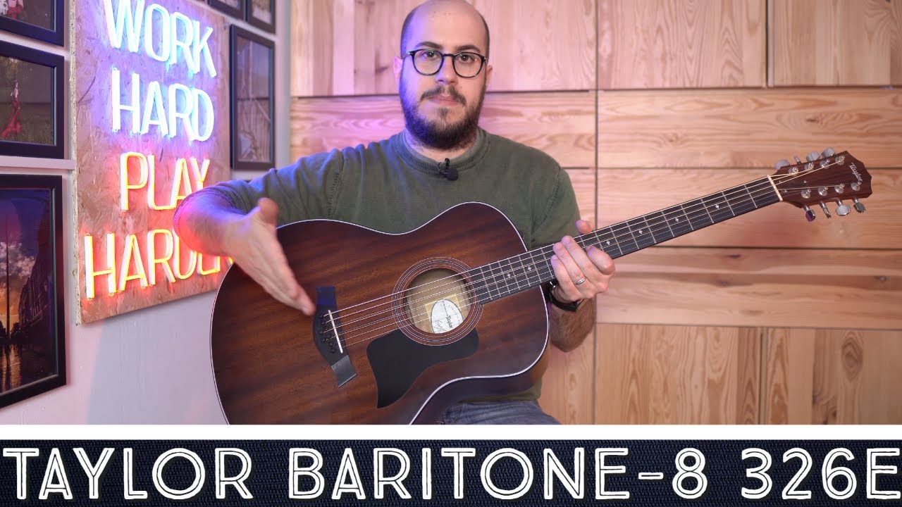 Chitarra Baritona a 8 corde??? Taylor Baritone 326e