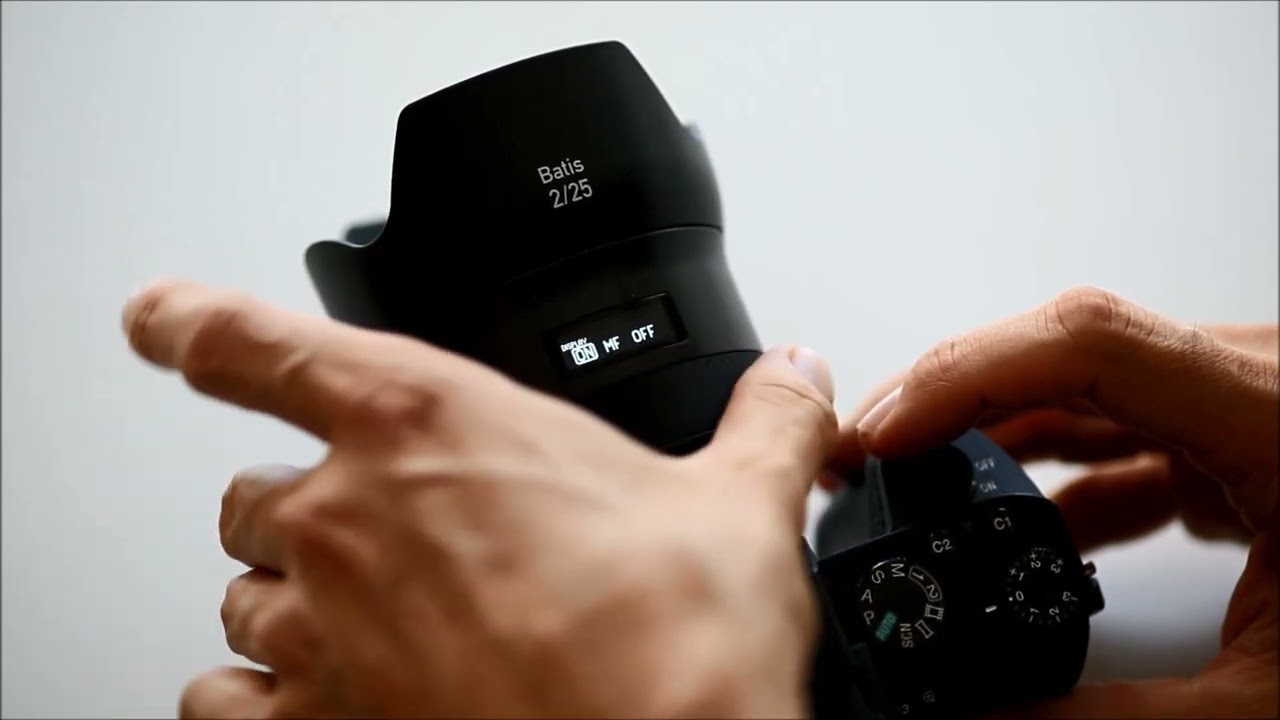 ZEISS Batis 相機鏡頭 OLED 螢幕設定介紹