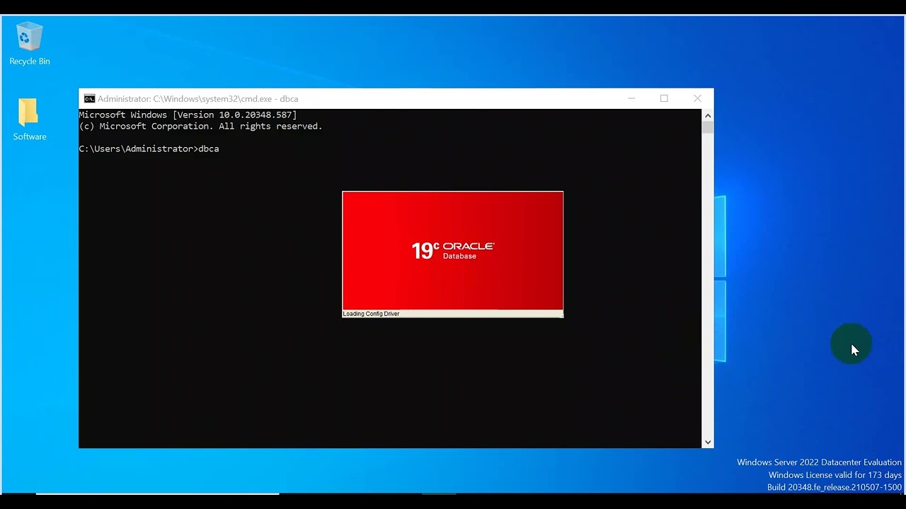 01. Install Oracle Database 19c into Windows Server 2022