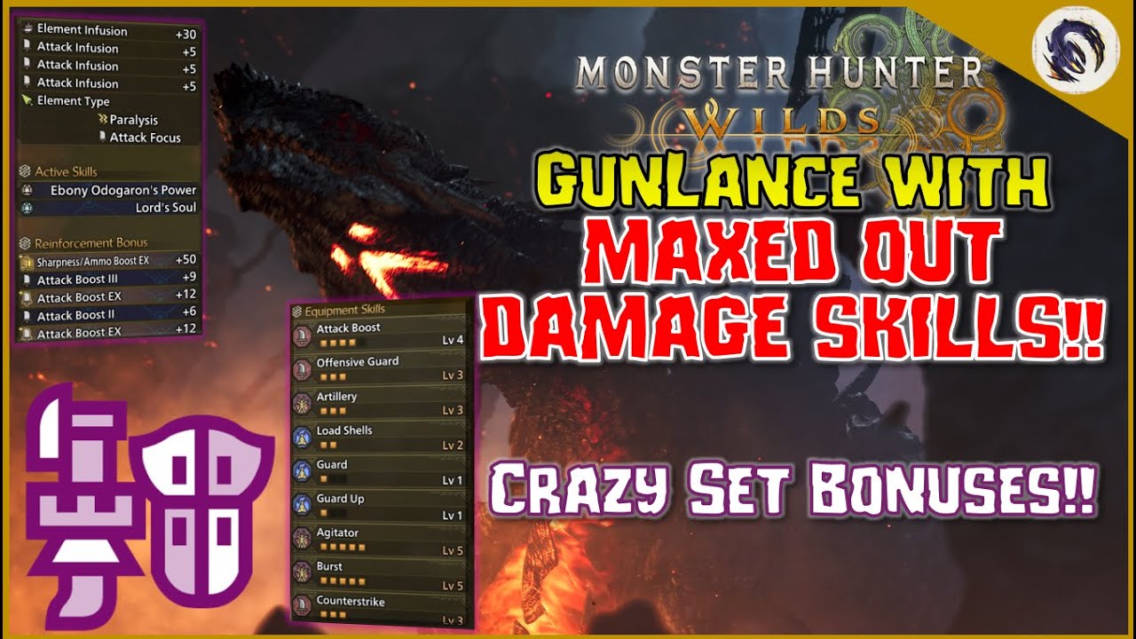 *МАКСИМАЛЬНЫЙ* УРОВЕНЬ АТАКИ! GunLance *СЛОМАН*! [MH Wilds]