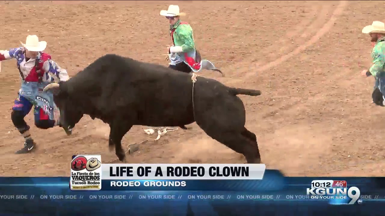 A day in the life of a rodeo clown