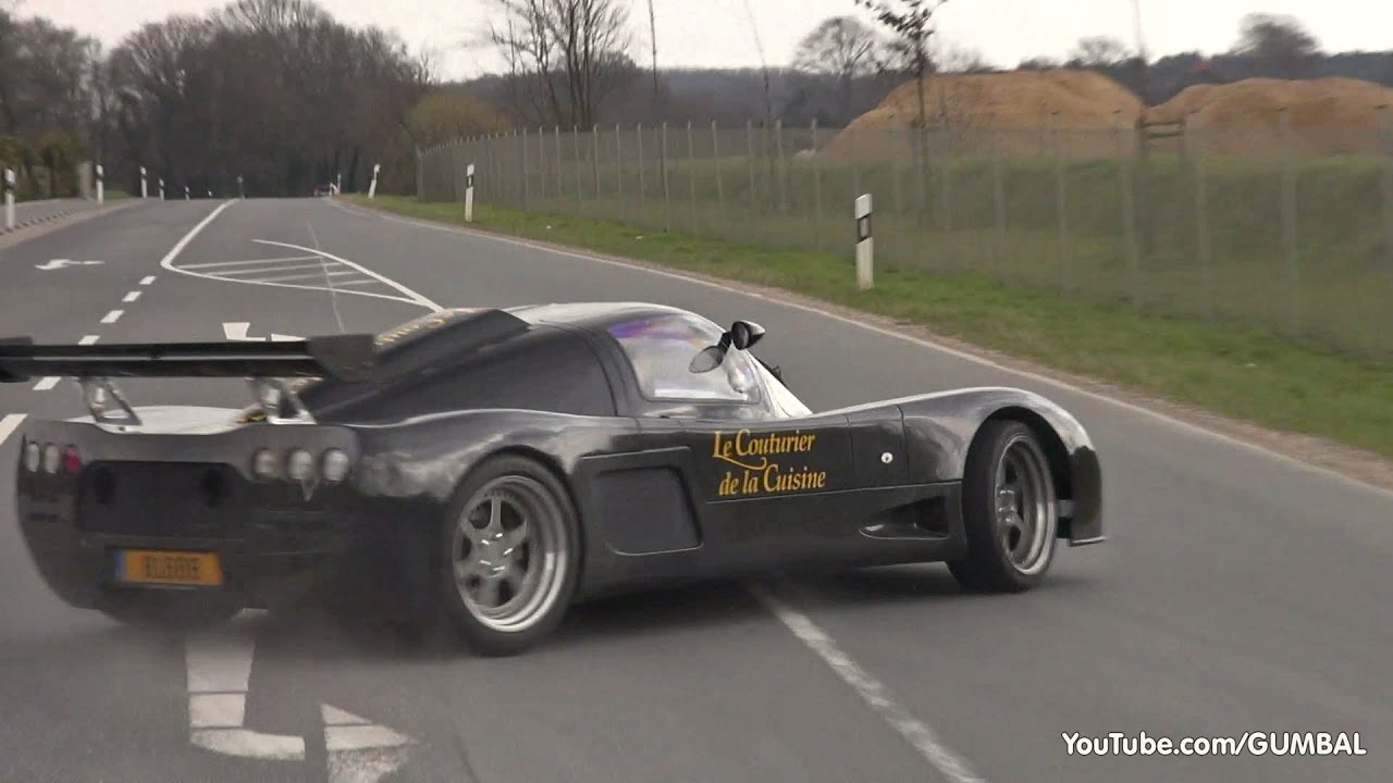 Ultima GTR - Start Up, Spin Out and Accelerating Sounds!