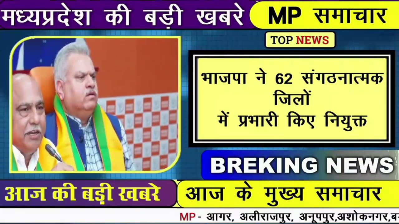 MP Today News | मध्यप्रदेश आज के मुख्य समाचार | 10 फरवरी 2026 | Madhya Pradesh News