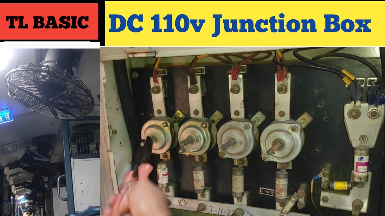 LHB/ICF Coach 110v Junction Box #TLBasicVideo #LHBTLAC
