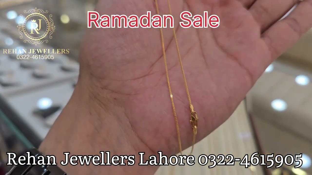 Light Weight Gold Chain Necklace with Weight & Price 💛 | Donald Trump – Iran Issue Impact | Ramadan 