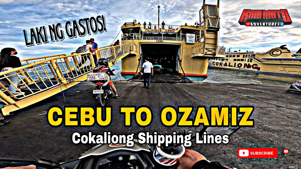 CEBU TO OZAMIZ CITY VIA COKALIONG FERRY | M/V Filipinas Cebu