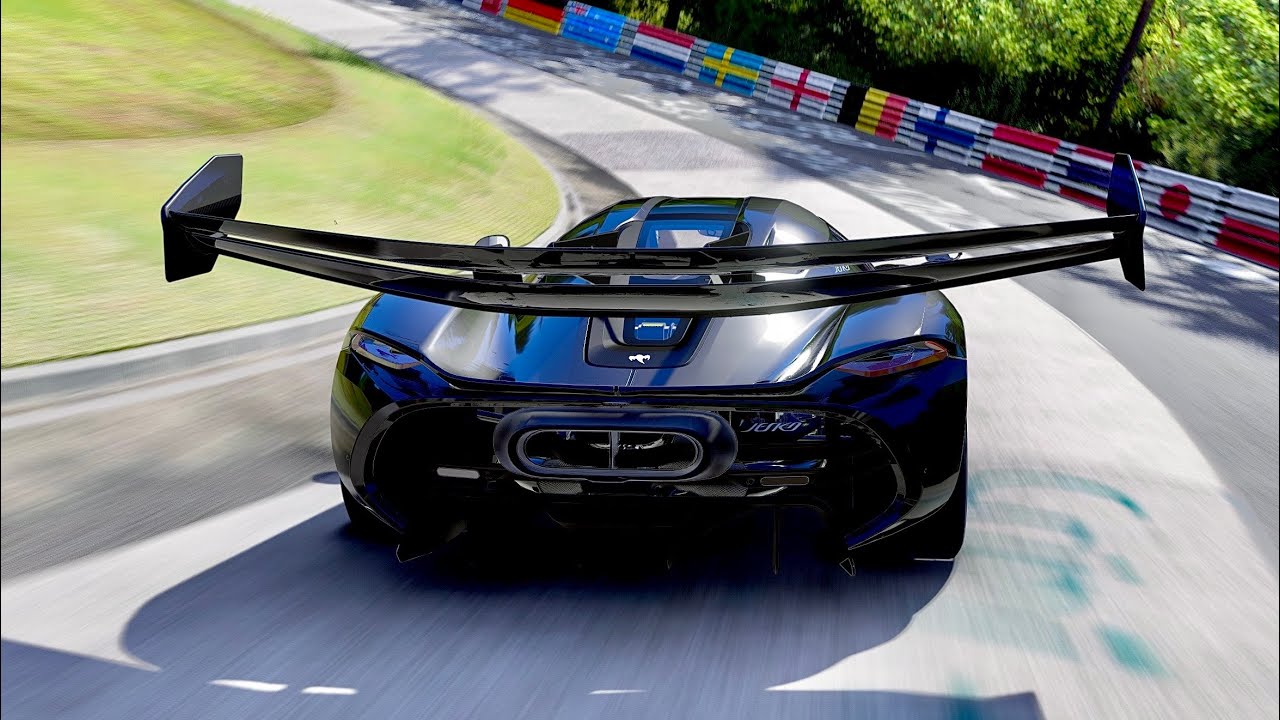 Koenigsegg Jesko Black Devil 1 MILLION HP - HOT LAP - Nordschleife
