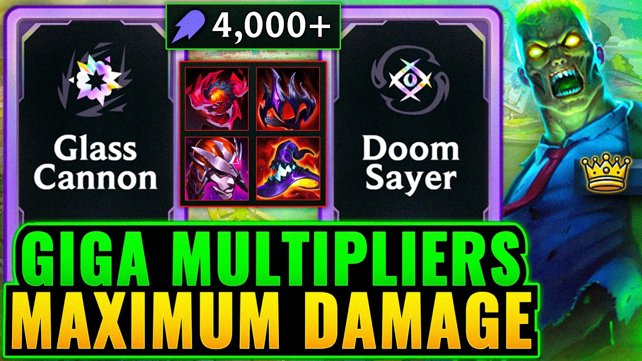 Over 70% Max HP Damage: Doomsayer Brand - 4000 AP Highroll | League Arena Gameplay