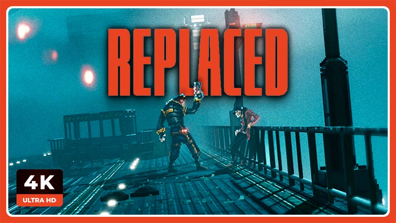 Pixelart, Cyberpunk y Cinem&aacute;tico: ESPECTACULAR | REPLACED Gameplay Espa&ntilde;ol