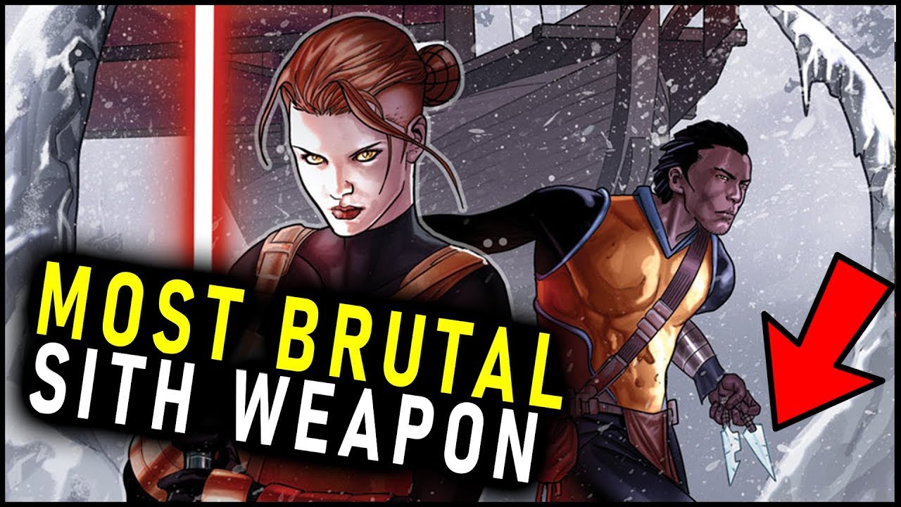 The BRUTAL WEAPON only Sith used | Star Wars Legends
