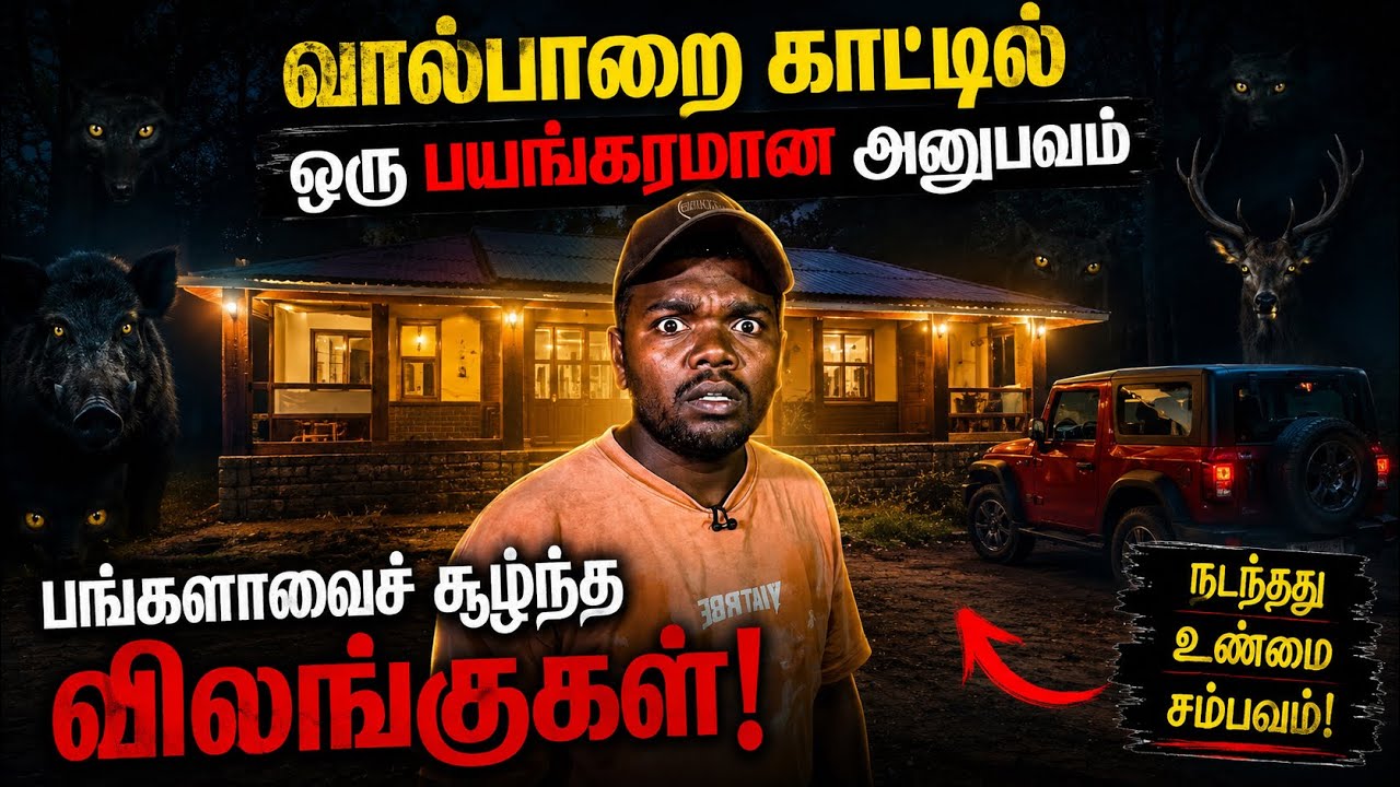 MANAMPALLY FOREST STAY VALPRAI DEEP DENSE FOREST BUNGALOW NIGHT STAY GONE WRONG 