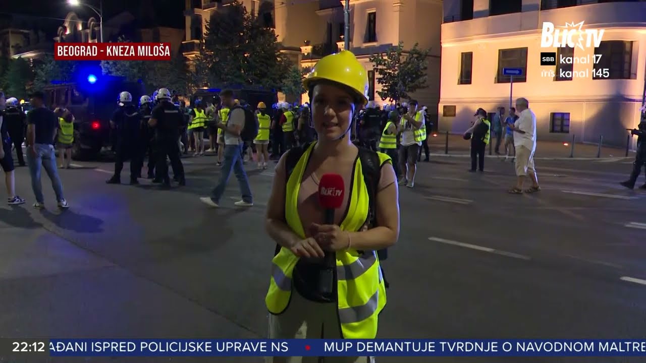 VANREDNE VESTI! Haos u Beogradu - pogledajte kako su izgledale ulice tokom protesta!