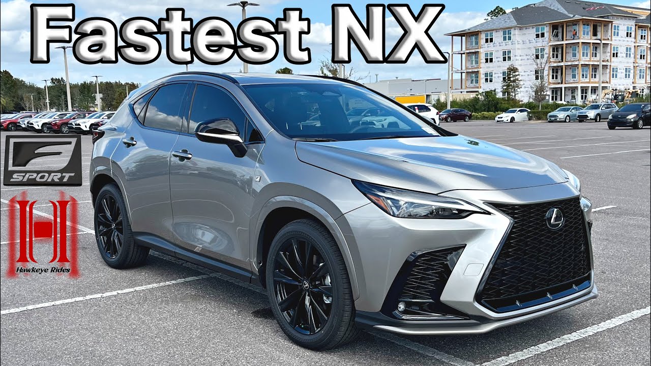 Lexus NX 350 F Sport 2024 года — самый быстрый негибридный турбомотор: все характеристики и тест-...