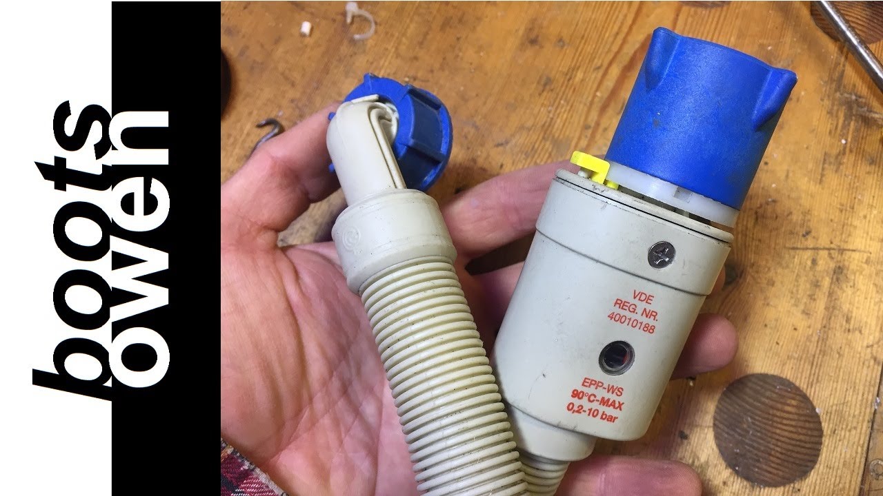 Figuring out how an AEG Waterstop (Aquastop) hose works. Taking it apart: a look inside!
