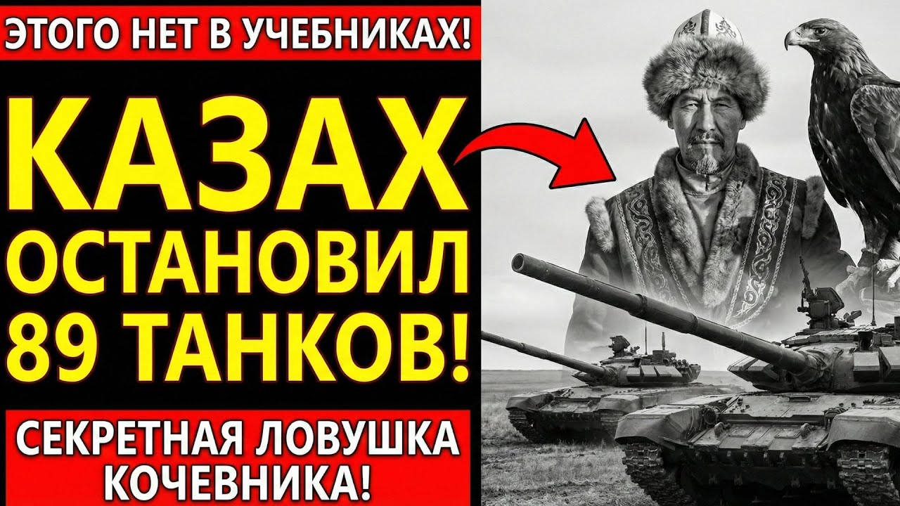 ЭТОГО НЕТ В УЧЕБНИКАХ! Секретная ловушка кочевника, уничтожившая танки