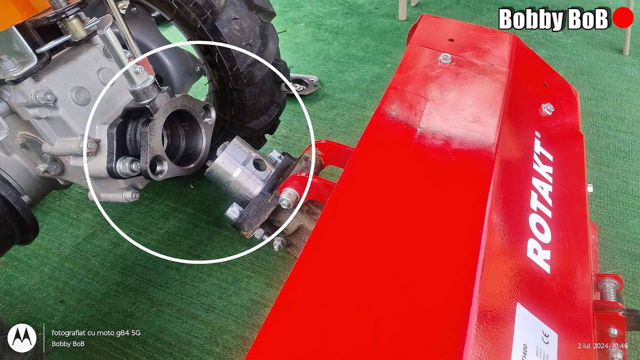 Cupla rapida Rotakt MF 400 - motocultivator