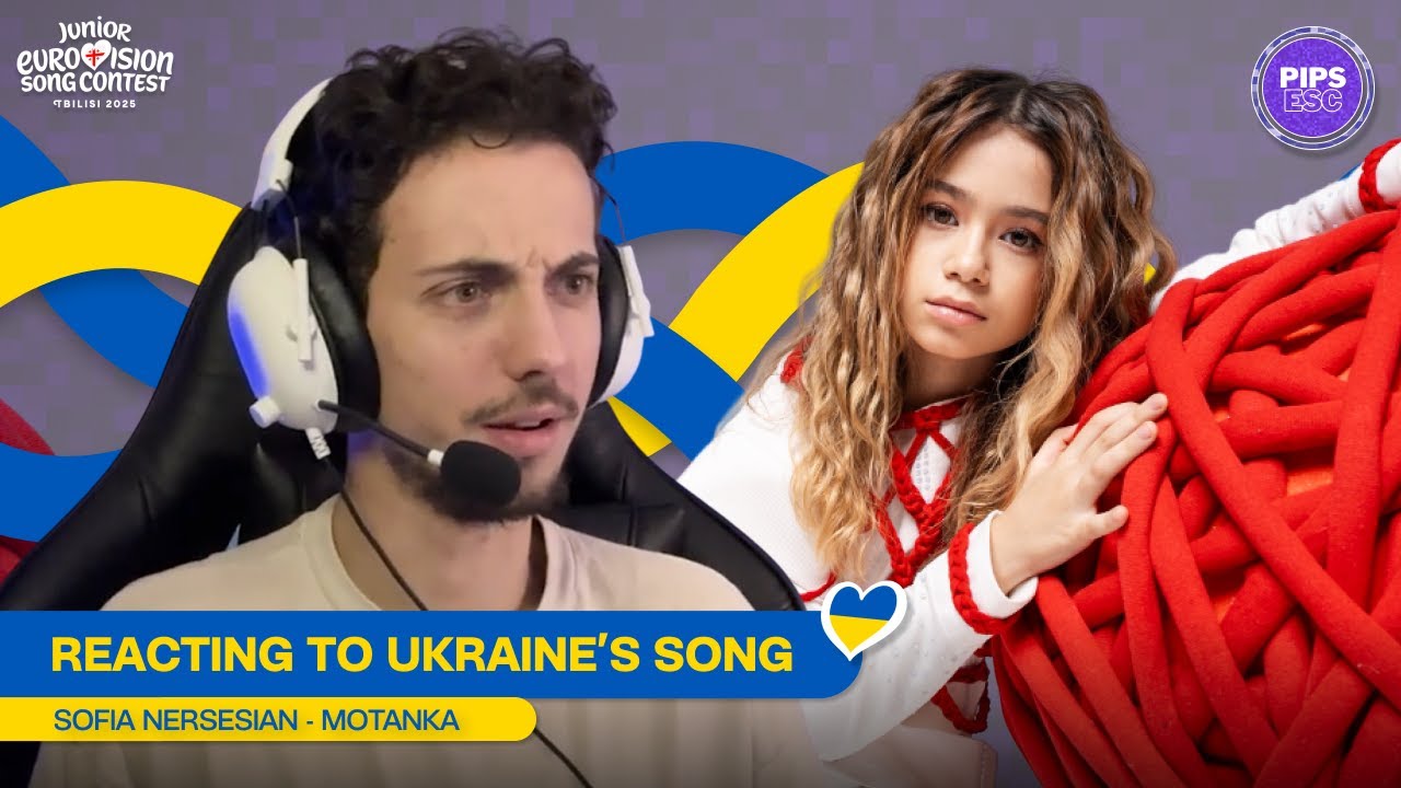 🇺🇦 Ukraine's JESC 2025 Song Reaction | Sofia Nersesian - Мотанка