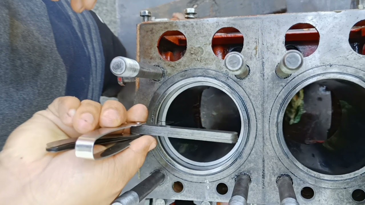 Piston Ring End Gap Measuring