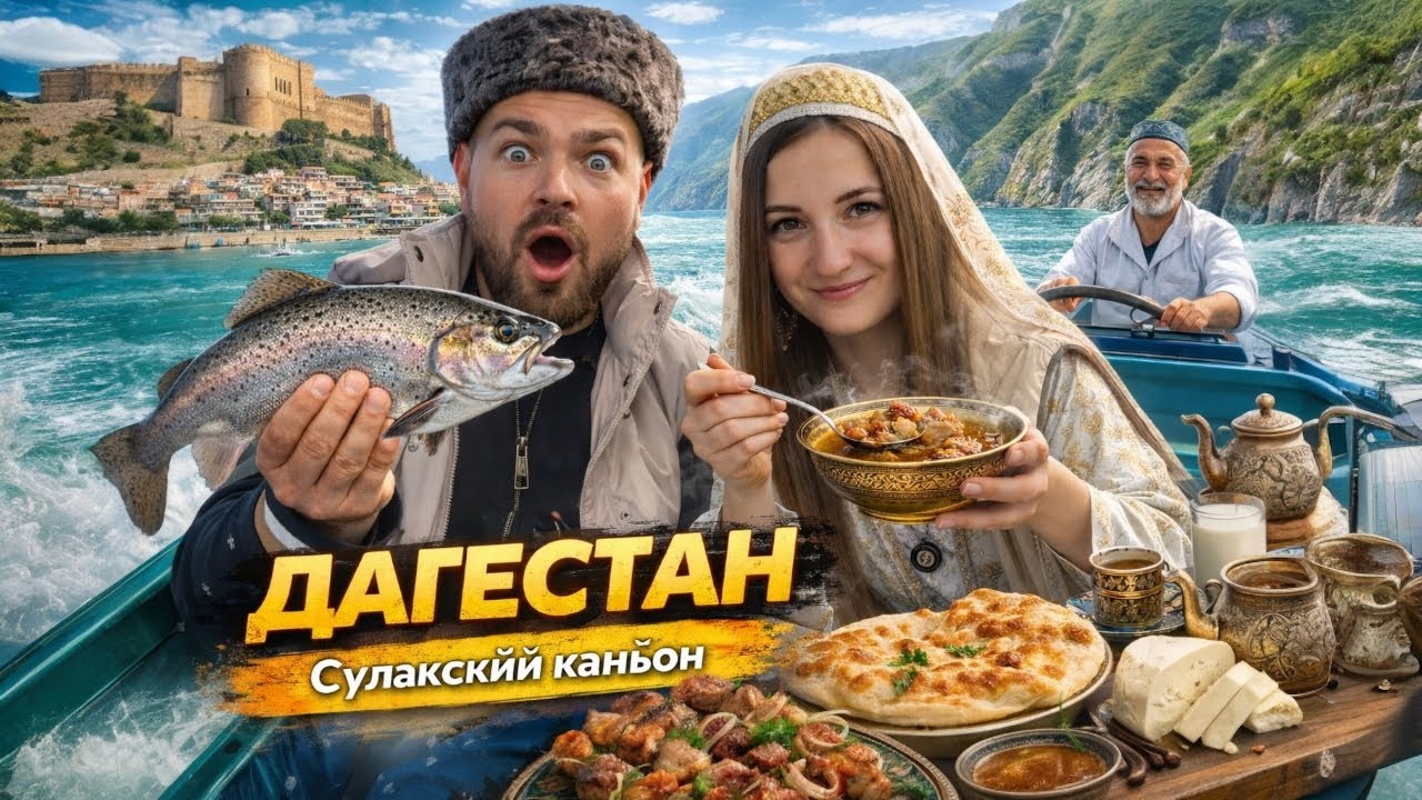 ДАГЕСТАН - Лучшие места: Сулакский каньон/ Дербент/ ГлавРыба