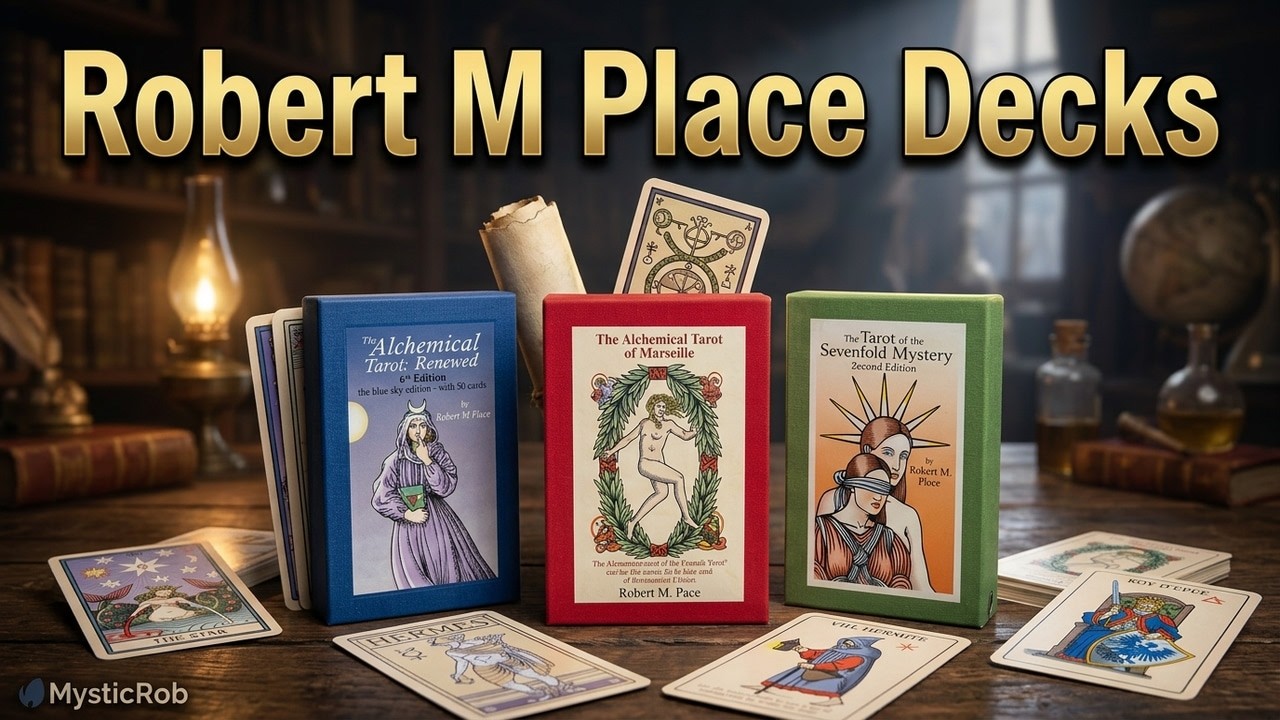 I Collected ALL 3 Robert M. Place Alchemical Tarot Decks | Here's What I Found