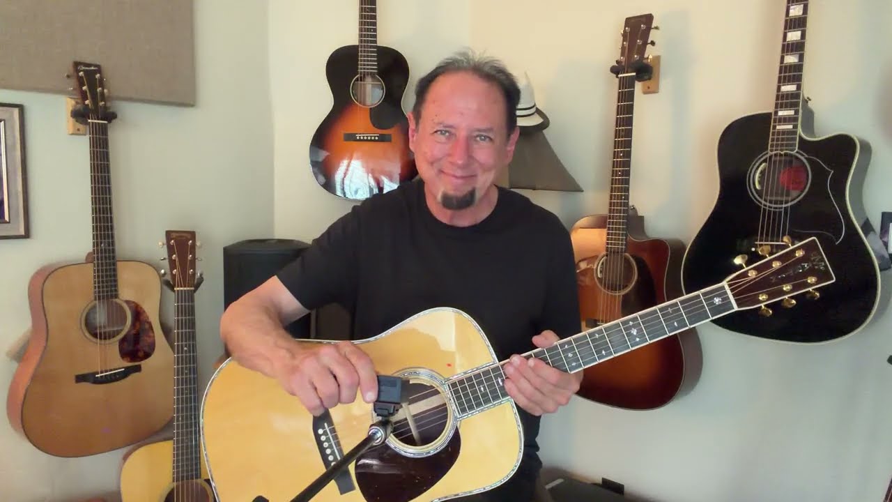 Four High End Acoustics Which do you prefer? Martin D18AA '37, D-42, Gibson '36AJ or Boucher BG