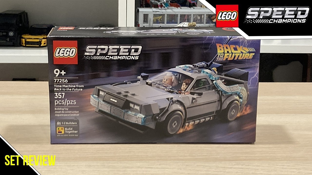 LEGO Speed champions Back to the future DeLorean set review