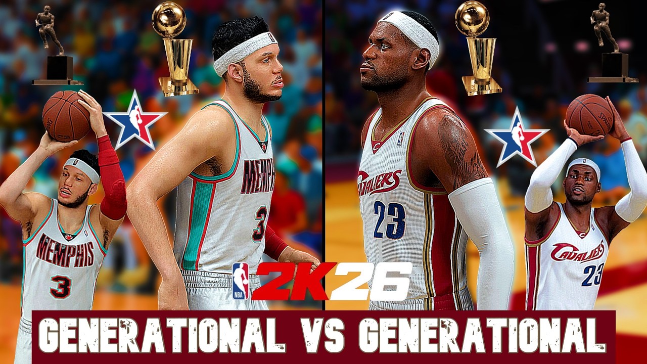 I Put a GENERATIONAL Forward in the 2003 Draft Class to Challenge LeBron James Career on NBA 2K26!