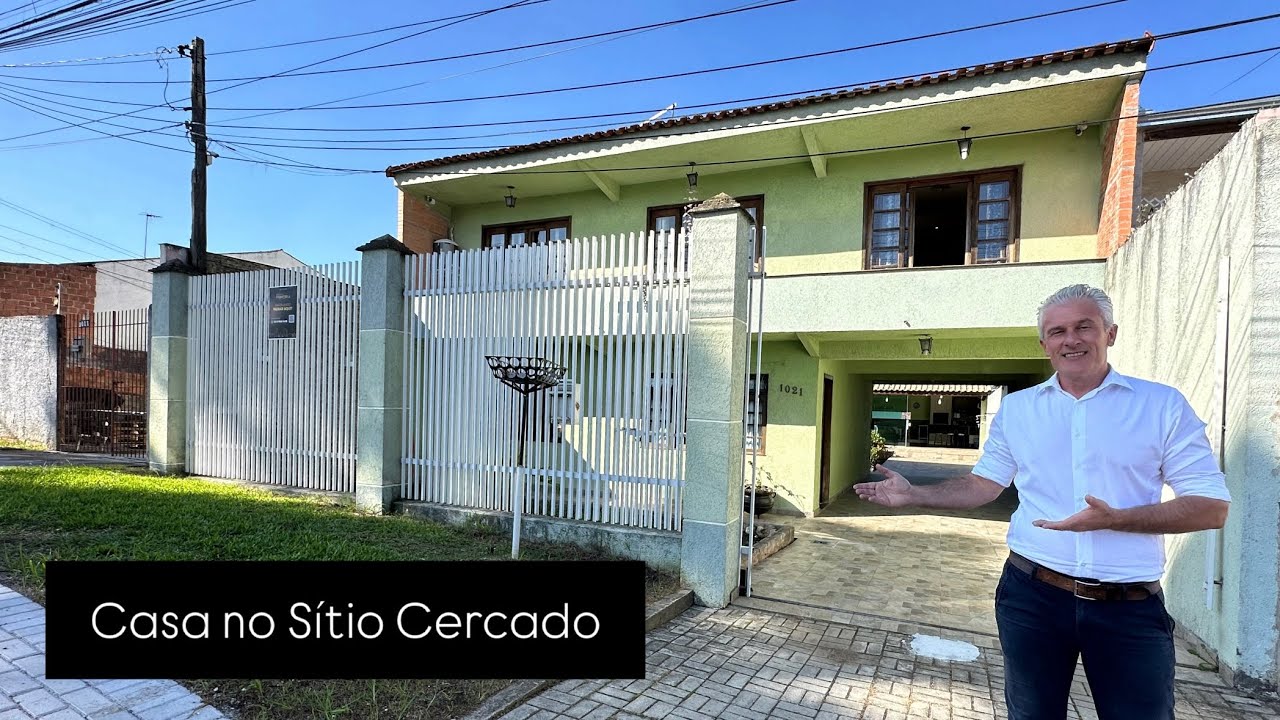 CASA COM 04 QUARTOS NO SÍTIO CERCADO