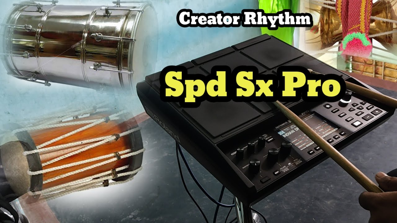 Spd SX Pro Patch Creator Rhythm