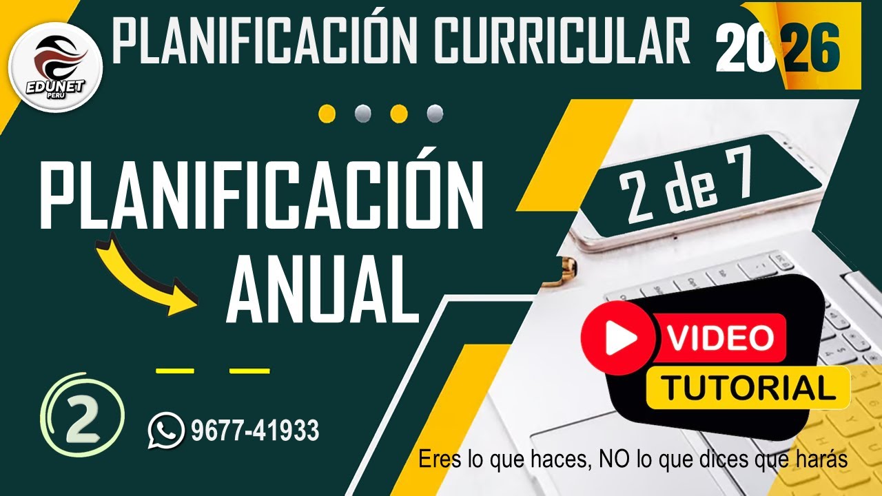 Planificación Curricular 2026 - 02