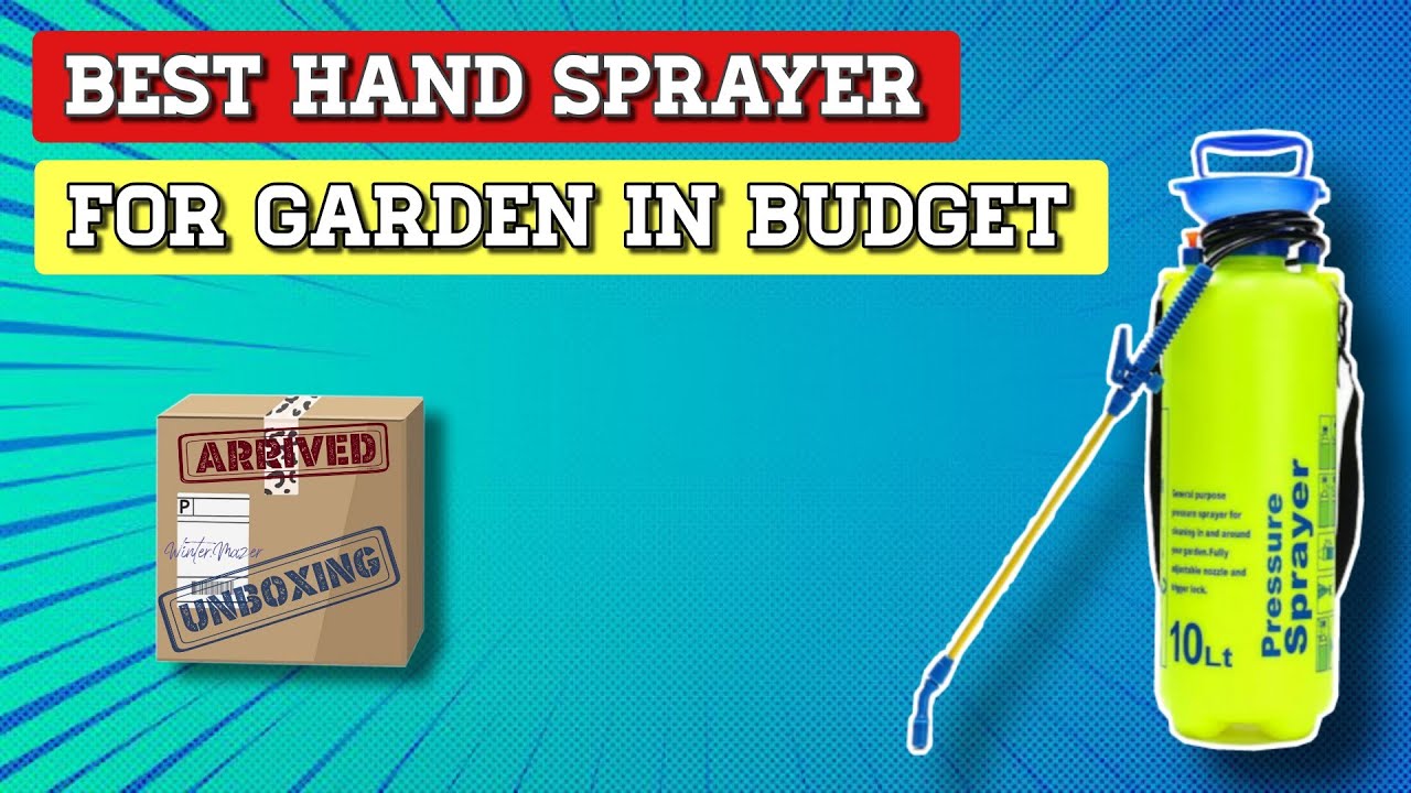Best Manual Pressure Sprayer In Budget | Unboxing & Review | Garden Sprayer | Budget Gardening