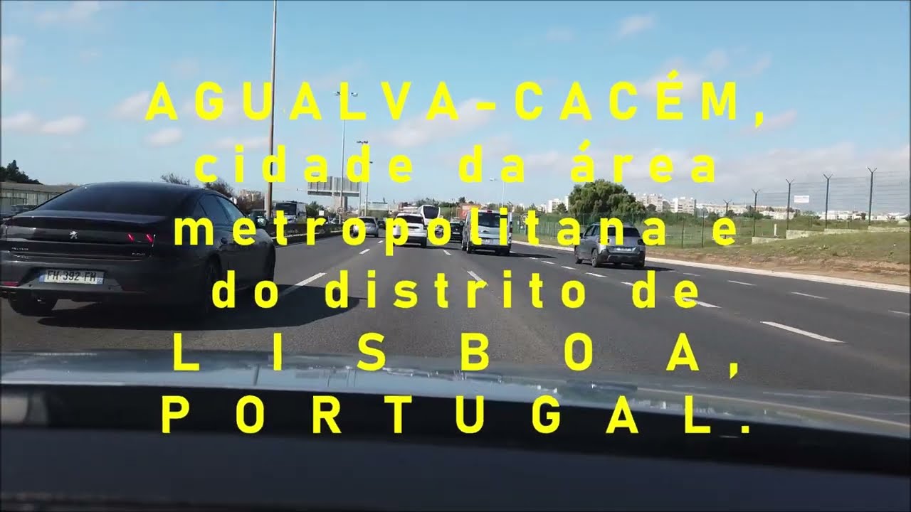 Agualva-Cacém, cidade da área metropolitana e do distrito de Lisboa, Portugal, U.E.