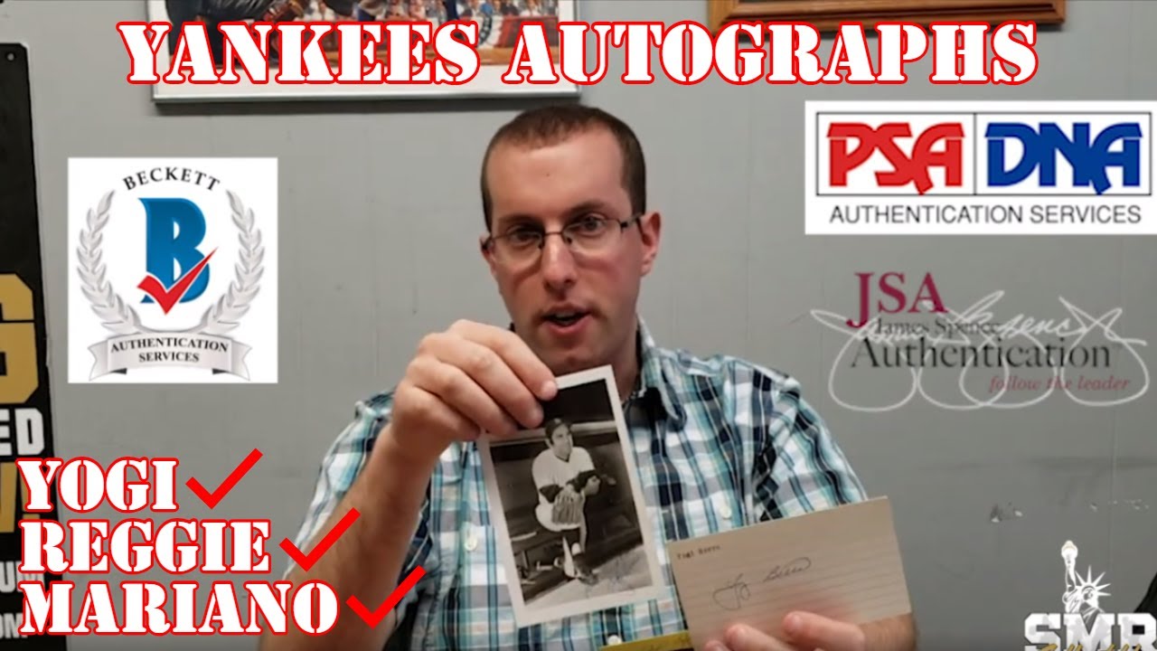 Why I'm Getting My In-Person Autographed Cards Authenticated (JSA PSA/DNA) | SMR Collectibles TV 10