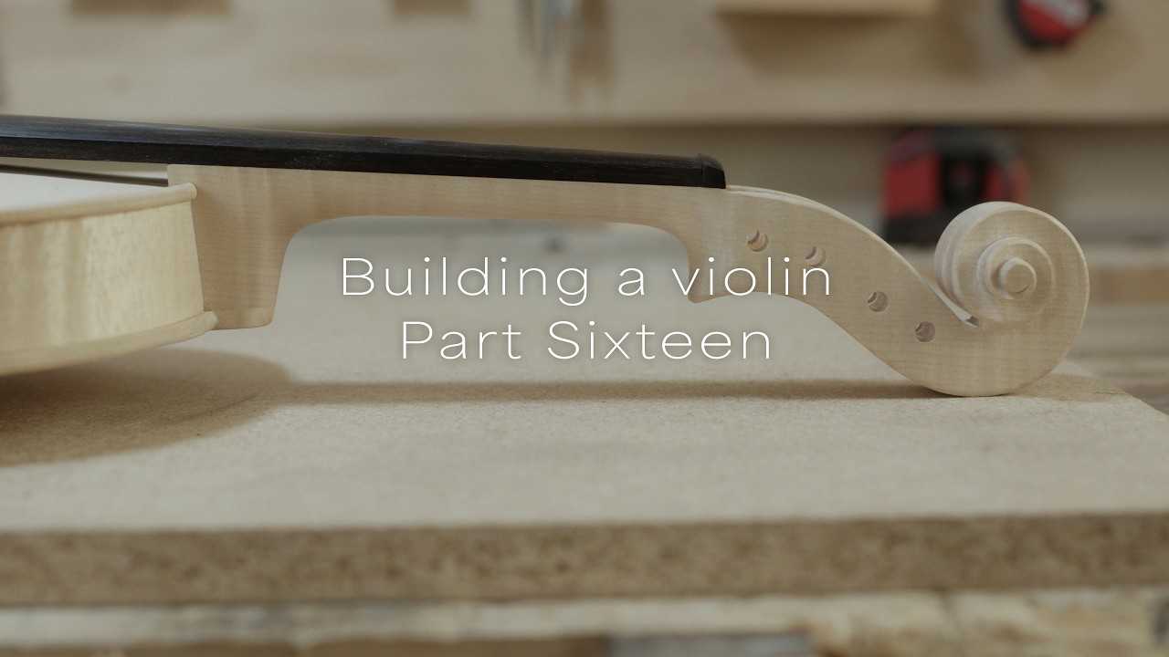 Project | Building a Violin : Part 16, the neck