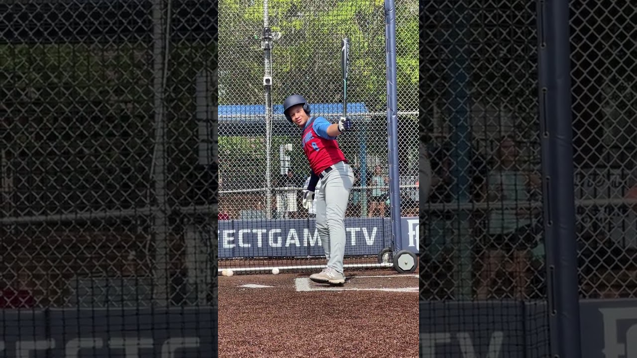 CAN'T HELP BUT SMILE! Jael Santos takes BP at the 11U Select Festival!