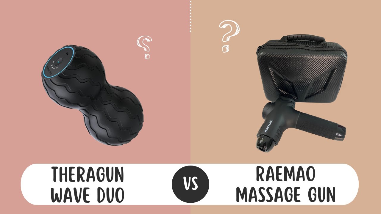 Comparing the TheraGun Wave Duo vs the Raemao Massage Gun