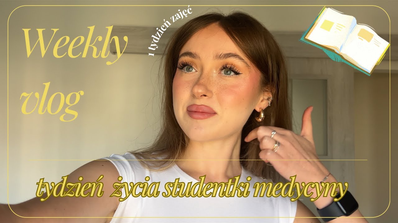 WEEKLY VLOG: Tydzień życia studentki medycyny | nauka, grwm, wyjście na kawę 