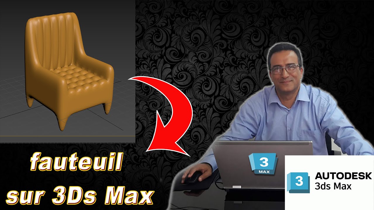 comment créer un canapé confortable dans 3Ds Max Tutoriel simple étape par étape