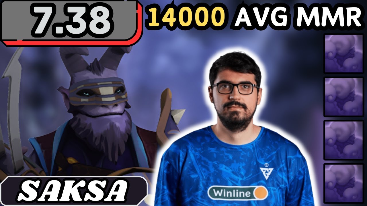NEW PATCH 7.38 - Saksa RIKI Soft Support Gameplay - Dota 2 Full Match Gameplay