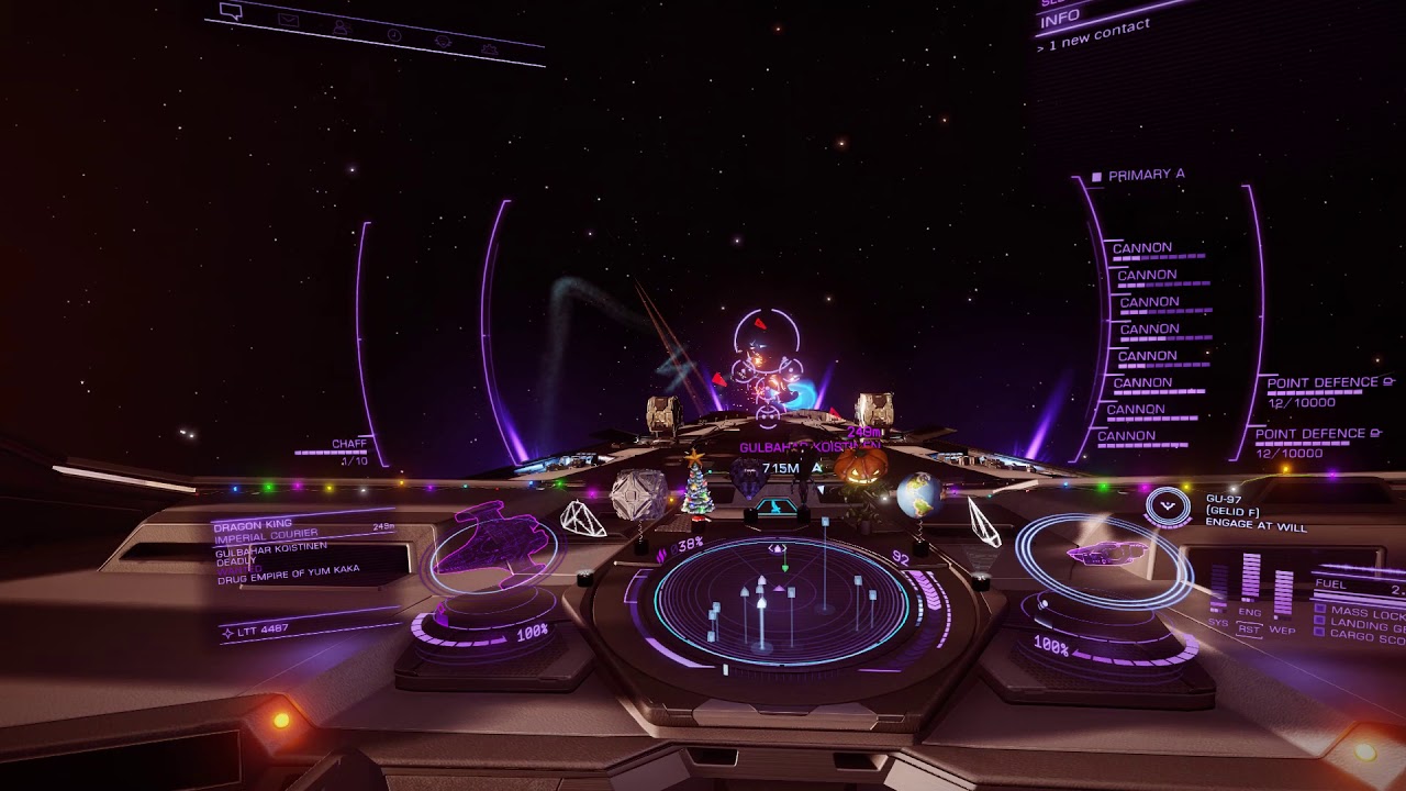 Elite: Dangerous - All Fixed Cannon Battleconda