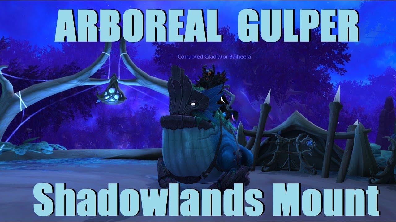How to Get ARBOREAL GULPER Mount (Ardenweald Frog) - WoW Shadowlands 9.0