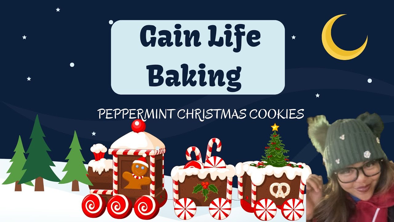 LIVE 🔴 GAIN LIFE BAKING - peppermint cookies