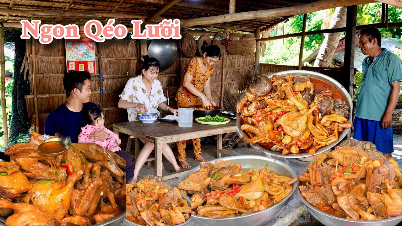 Phá Lấu Vịt Mềm Ngọt Ngon Khó Cưỡng - Nhà Hàng Miền Quê Của Mẹ Hôm Nay Rộn Tiếng Cười - KBMQ