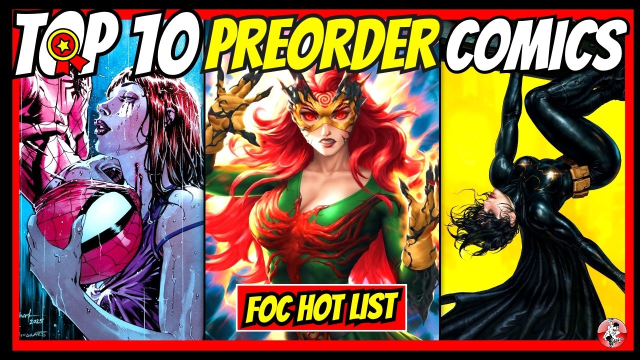Top 10 New Preorder Comics 🔥 Final Order Cutoff – Week 6 2026