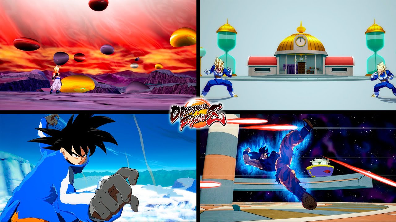 All Best Stages Mods In Dragon Ball FighterZ Mods