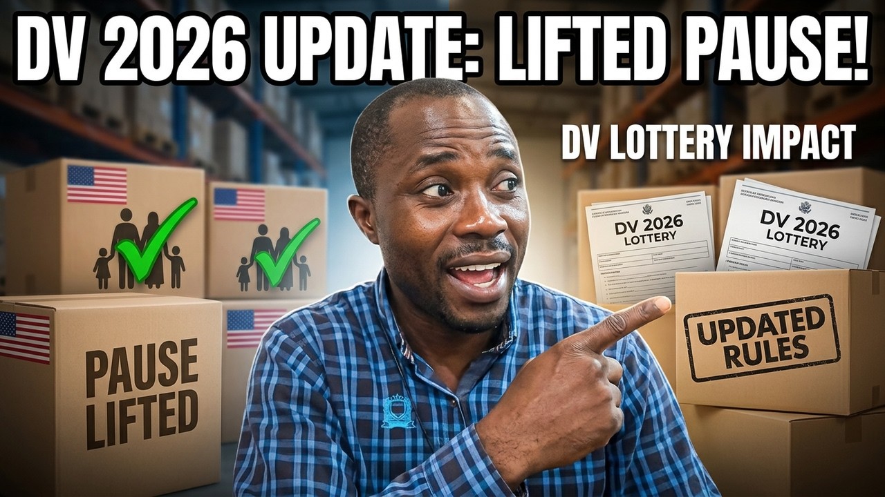 DV 2026 Latest Update | Refugee Restrictions Lifted - What It Means For DV Lottery!