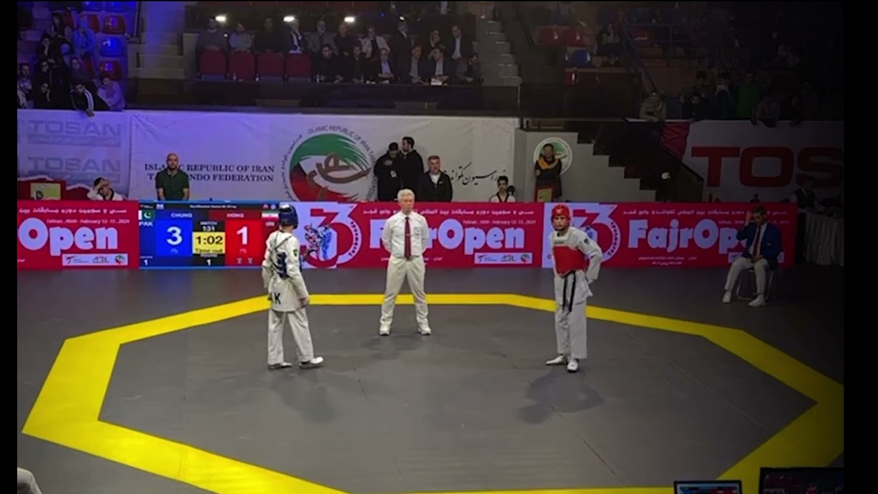 Final -54 Shahzaib Khan Pakistan vs Iran, 33rd Fajr Open 2024, Tehran Iran (Feb/24)