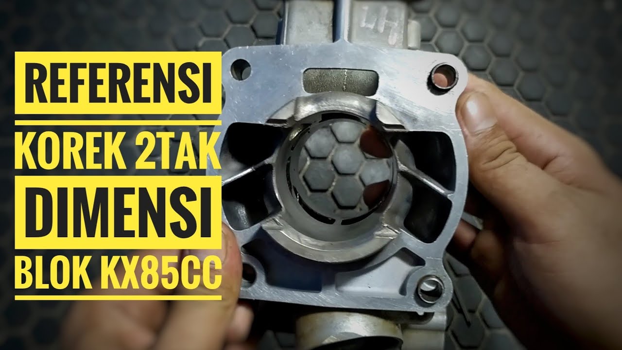 Blok Kawasaki KX85cc motocross || cylinder blok kx85