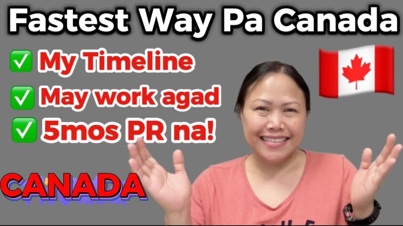 PAANO AKO NAKAPAG CANADA NG MABILISAN | FASTEST WAY TO CANADA #buhaycanada #lifeincanada #fastpr